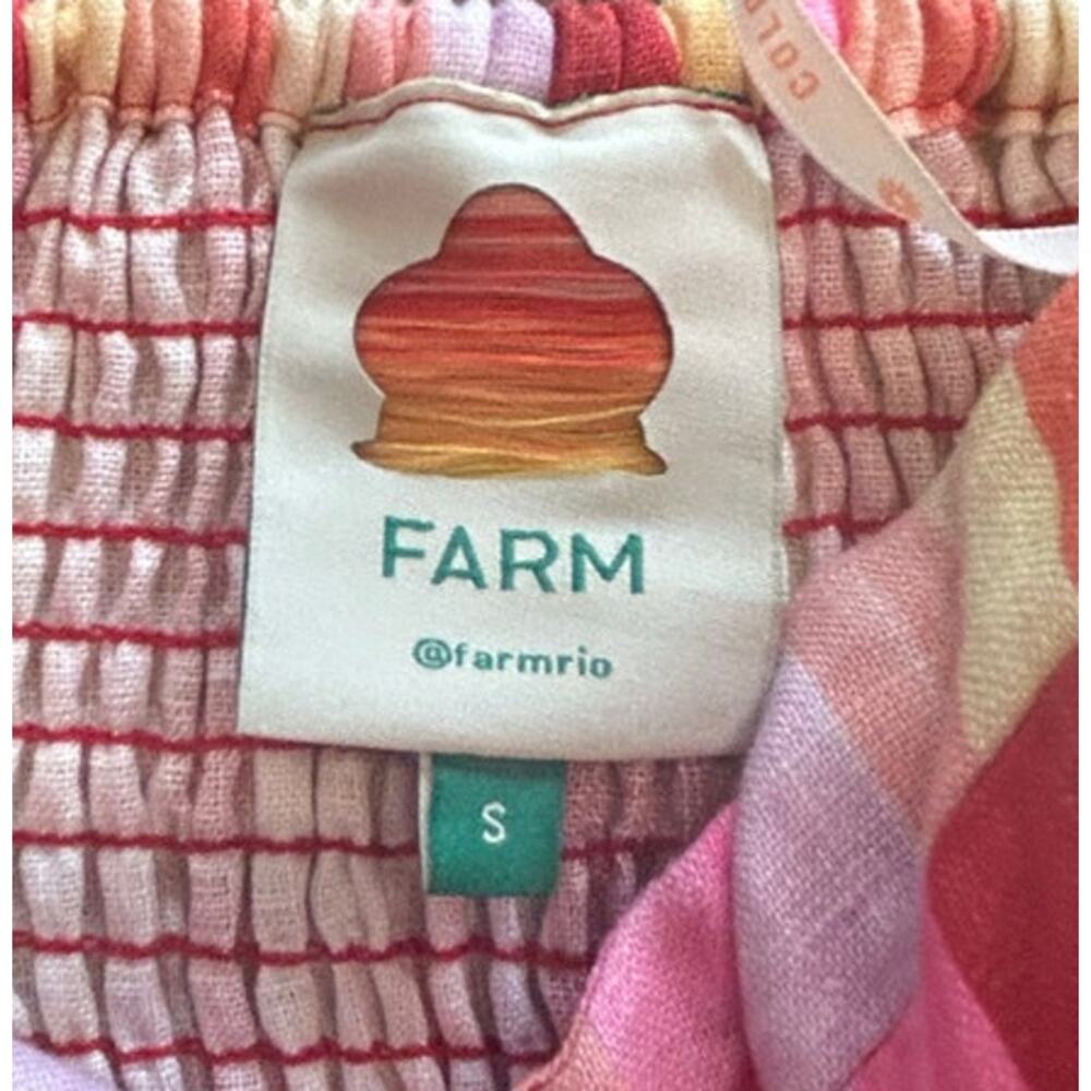 FARM Rio Multicolor Strapless Blouse - Picture 6 of 8